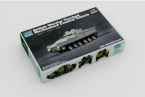 Trumpeter 1/72 British Warrior Tank Scaled Plastic Model Kit
