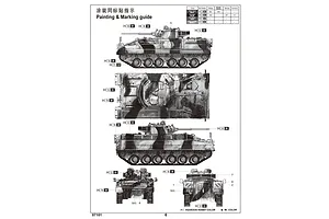 Trumpeter 1/72 British Warrior Tank Scaled Plastic Model Kit image 4