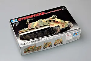 Trumpeter 1/72 German Sturmtiger (Late Version) Scaled Plastic Model Kit image 30577
