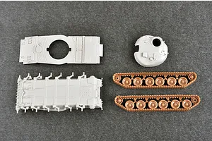 Trumpeter 1/72 Russian T-80B Main Battle Tank Scaled Plastic Model Kit image 30583