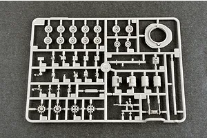 Trumpeter 1/72 Russian T-80B Main Battle Tank Scaled Plastic Model Kit image 30585