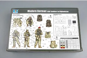 Trumpeter 1/35 German Modern ISAF Soldiers (Afghanistan) Scaled Plastic Model Kit image 30634