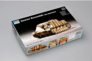 Trumpeter 1/72 German Brummbar (Late Version) Scaled Plastic Model Kit image 30646