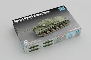Trumpeter 1/72 Soviet KV-85 Heavy Tank Scaled Plastic Model Kit image 30674