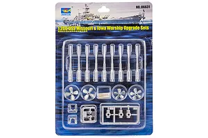 Trumpeter 1/200 USS Missouri & Iowa Detailed Parts Upgrade Set image 30676