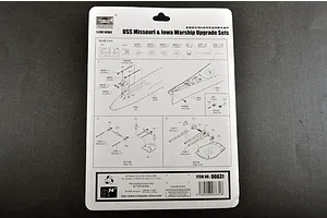 Trumpeter 1/200 USS Missouri & Iowa Detailed Parts Upgrade Set image 30678