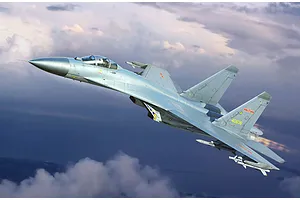 Trumpeter 1/144 PLAAF J-11B Fighter Jet Scaled Plastic Model Kit image 30703
