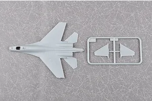 Trumpeter 1/144 PLAAF J-11B Fighter Jet Scaled Plastic Model Kit image 30707