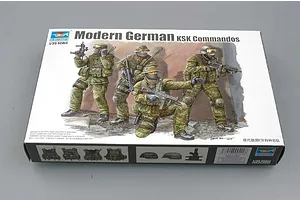 Trumpeter 1/35 German Modern KSK Commandos Scaled Plastic Model Kit image 30722