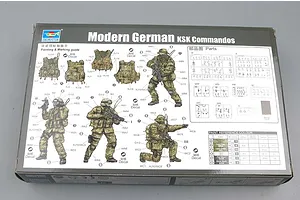 Trumpeter 1/35 German Modern KSK Commandos Scaled Plastic Model Kit image 30723