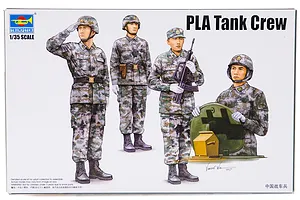 Trumpeter 1/35 PLA Tank Crew Scaled Plastic Model Kit image 30747