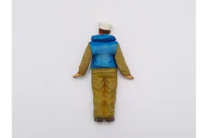 Trumpeter 1/35 USN WWII LCN Crew Scaled Plastic Model Kit image 30762