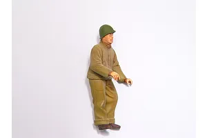 Trumpeter 1/35 USN WWII LCN Crew Scaled Plastic Model Kit image 30765