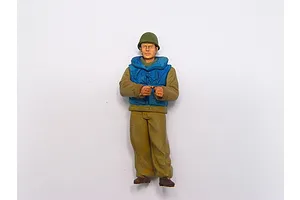 Trumpeter 1/35 USN WWII LCN Crew Scaled Plastic Model Kit image 30766