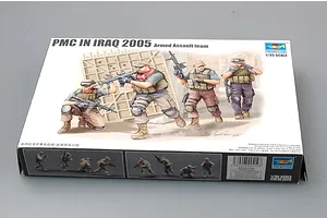 Trumpeter 1/35 Private Military Company (PMC) Assault Team in IRAQ Scaled Plastic Model Kit image 30777