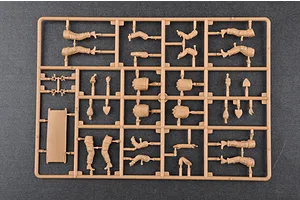 Trumpeter 1/35 Modern U.S. Army Stretcher Ambulance Team Scaled Plastic Model Kit image 30794