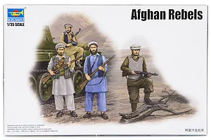 Trumpeter 1/35 Afghan Rebels Scaled Plastic Model Kit image 30799