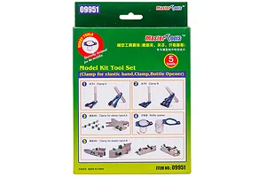 Trumpeter Master Tools Modelers Assorted Clamp Set image 30810