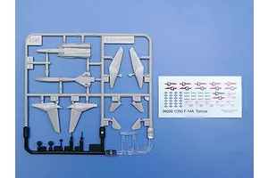 Trumpeter 1/350 F-14D Tomcat Aircraft Sets (6Pcs) for Aircraft Carrier Scaled Plastic Model Kit image 3