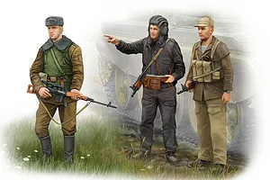 Trumpeter 1/35 Soviet Soldiers (Afghan War) Scaled Plastic Model Kit image 30839