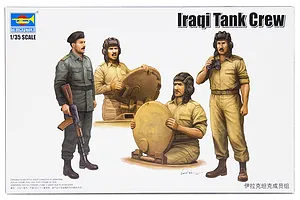 Trumpeter 1/35 Iraqi Tank Crew Scaled Plastic Model Kit image 30870