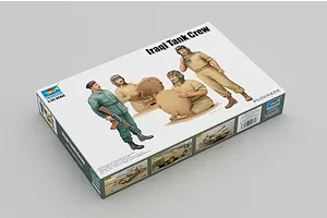 Trumpeter 1/35 Iraqi Tank Crew Scaled Plastic Model Kit image 30872