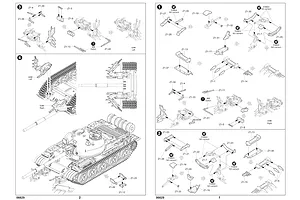 Trumpeter 1/35 Tank KMT-6 Mine Plow Plastic Model Kit image 30896