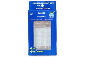 Trumpeter 1/350 Re.2000 Aircraft Sets (6Pcs) for Aircraft Carrier Scaled Plastic Model Kit
