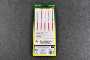 Trumpeter Master Tools Modelers Diamond File Assorted Set 5Pcs image 30975