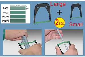 Trumpeter Master Tools Modelers Flexible Sandpaper Strip Holder image 31009