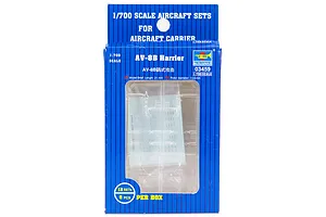 Trumpeter 1/700 AV-8B Harrier Aircraft Sets (12Pcs) for Aircraft Carrier Scaled Plastic Model Kit image 31036