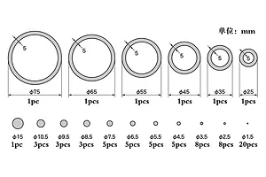 Trumpeter Master Tools Modelers Plastic Circle Board B-Set image 31123