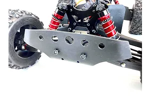 T-Bone Racing Black ARRMA Kraton V2/V3 Front Thrasher Bumper Kit image 31178