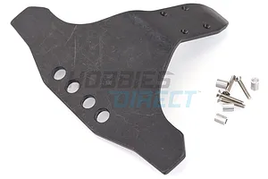 T-Bone Racing Black Traxxas 1/16 Summit Front Thrasher2 Bumper w/ 4x LED Mounting Holes image 2
