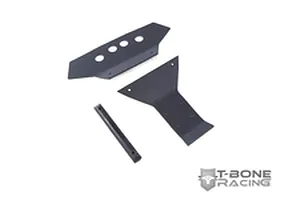 T-Bone Racing Black Traxxas 1/10 Summit Front 3Pcs Basher Bumper Kit image 31500
