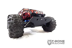 T-Bone Racing Black Traxxas 1/10 Summit Front 3Pcs Basher Bumper Kit image 31504