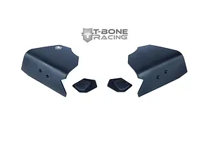 T-Bone Racing Black ARRMA Kraton Rear A-Skids & Mud Guard for Suspension Arm Set image 31632