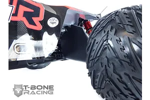 T-Bone Racing Black ARRMA Kraton Rear A-Skids & Mud Guard for Suspension Arm Set image 31640