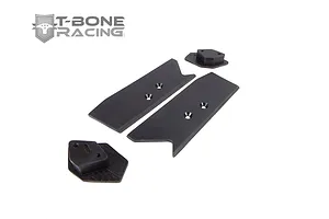 T-Bone Racing Black ARRMA Kraton Rear Suspension Arm Flat A-Skids Set image 31641
