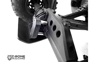 T-Bone Racing Black Axial Yeti Score Rear Differential Skid Plate Set image 31681