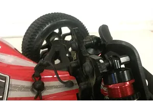 T-Bone Racing Black ARRMA Typhon Front Shock Tower Skids image 3