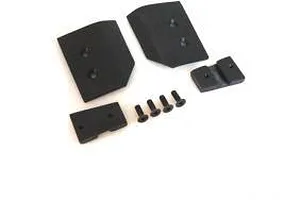 T-Bone Racing Black Traxxas Slash 4x4 LCG A-Skid Plate for RPM Suspension Arms image 31696