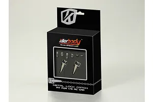 Killerbody 1/10 Stainless Steel Tray Lock Latch Kit image 31859