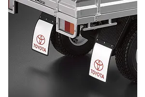 Killerbody 1/10 Black Stainless Steel Rear Fenders ( Fits 3.35" Tyres) w/ Black Rubber Mud Flaps image 31877