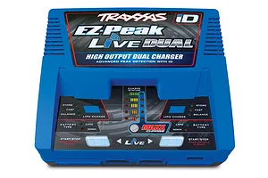 Traxxas Ez-Peak Live Dual 26Amp NiMH/LiPo ID Bluetooth Fast Charger image 31939
