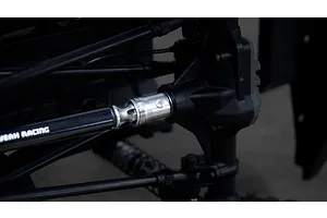 Yeah Racing Red Stainless Steel & Aluminium TRX-4 Centre Front & Rear Drive Shaft Set 2Pc image 32014