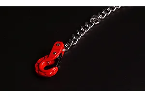 Yeah Racing 1/10 Black Aluminium Winch Hook w/ Safety Latch image 32035