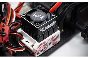 Yeah Racing Black Aluminium Case Tornado Plus 25x25x10mm High Speed Cooling Fan image 32065