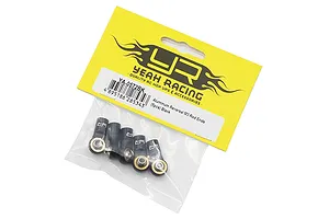 Yeah Racing Black Aluminium M3 Threaded (Counter Clockwise) Rod Ends 5Pcs image 32084