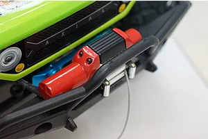 Yeah Racing 1/10 Red Rock Crawler Winch w/ Metal Wire & Control Unit image 32095